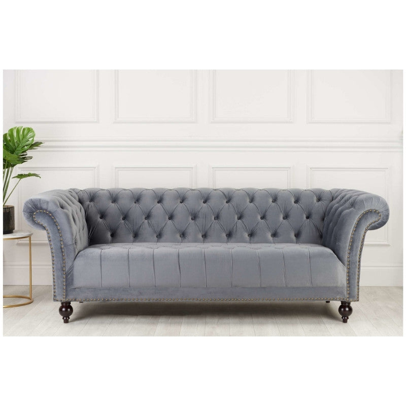 Birlea Chester 3 Seater Sofa Grey