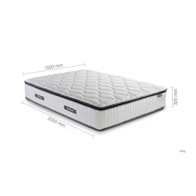 Birlea SleepSoul Space 2000 Pocket Sprung Boxtop King Mattress