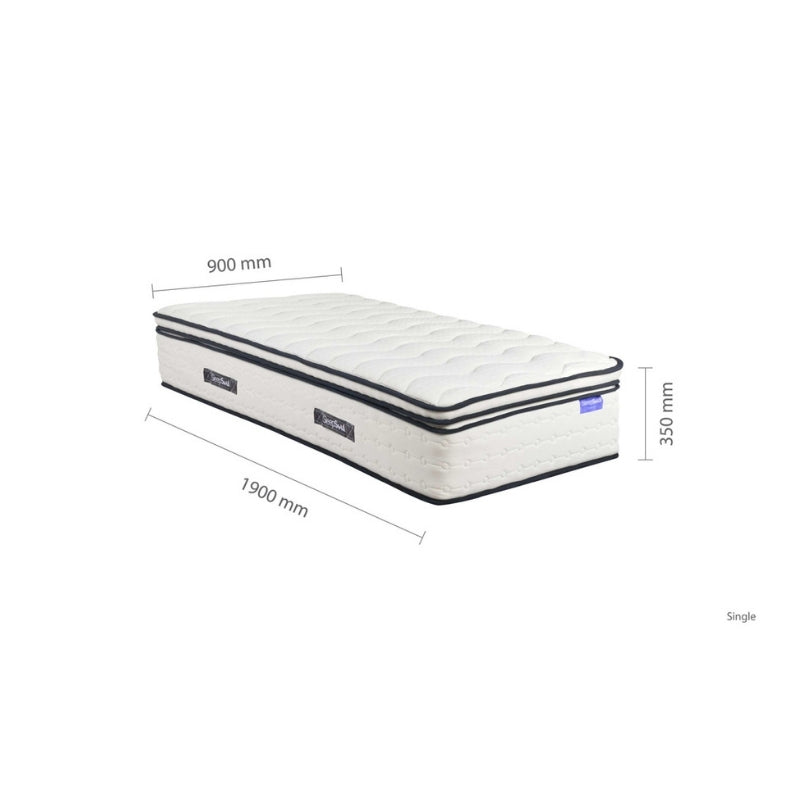 Birlea SleepSoul Space 2000 Pocket Sprung Boxtop Single Mattress