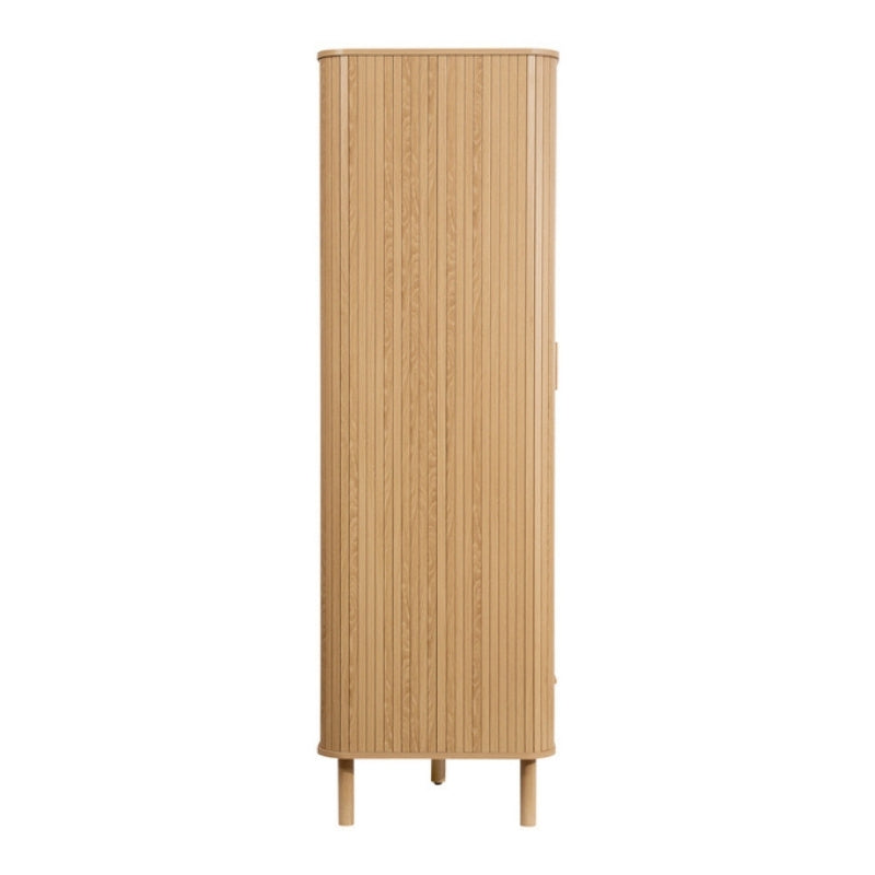 Birlea Axel 2 Door 1 Drawer Fluted Wardrobe Oak