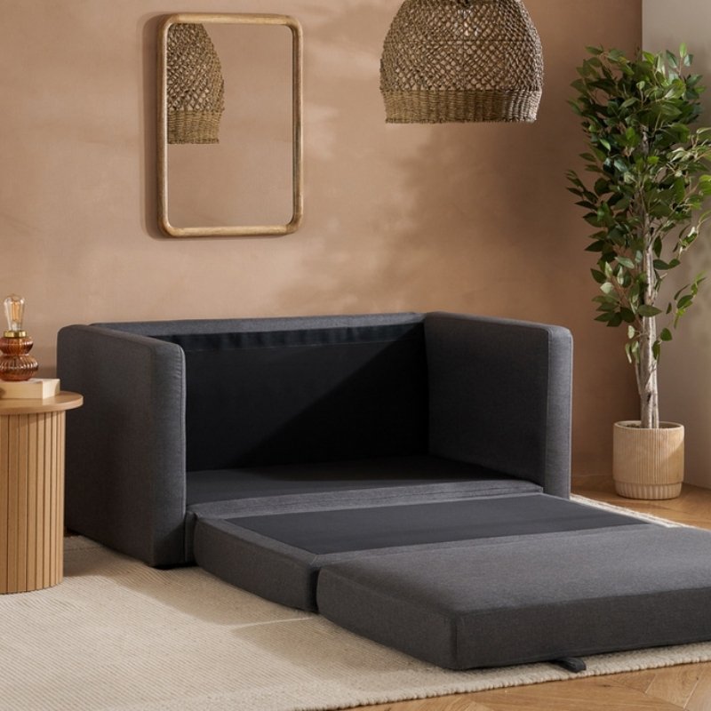 Birlea Eli Fold Out Sofa Bed Grey