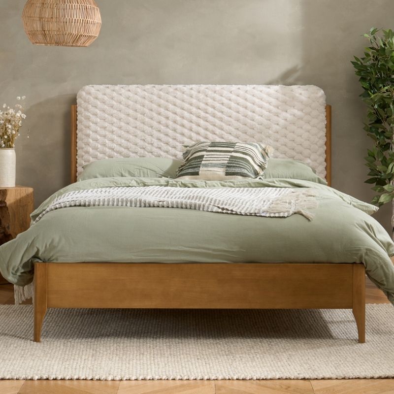 Birlea Hatti King Bed White