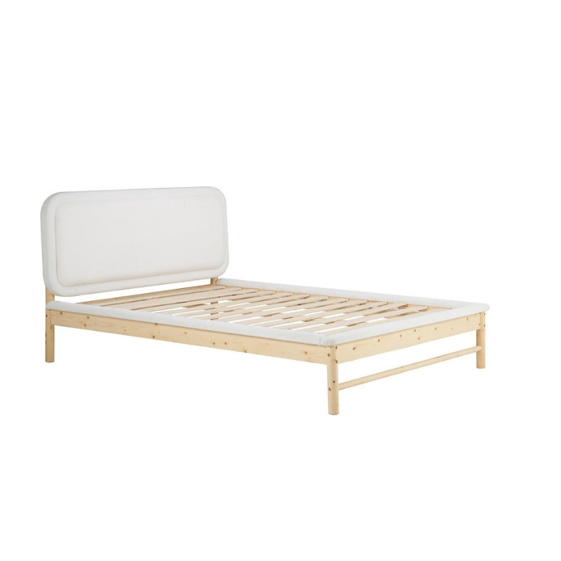 Birlea Emmi King Bed White & Oak