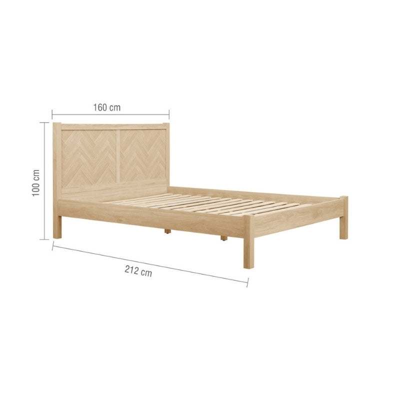 Birlea Herringford King Bed Oak