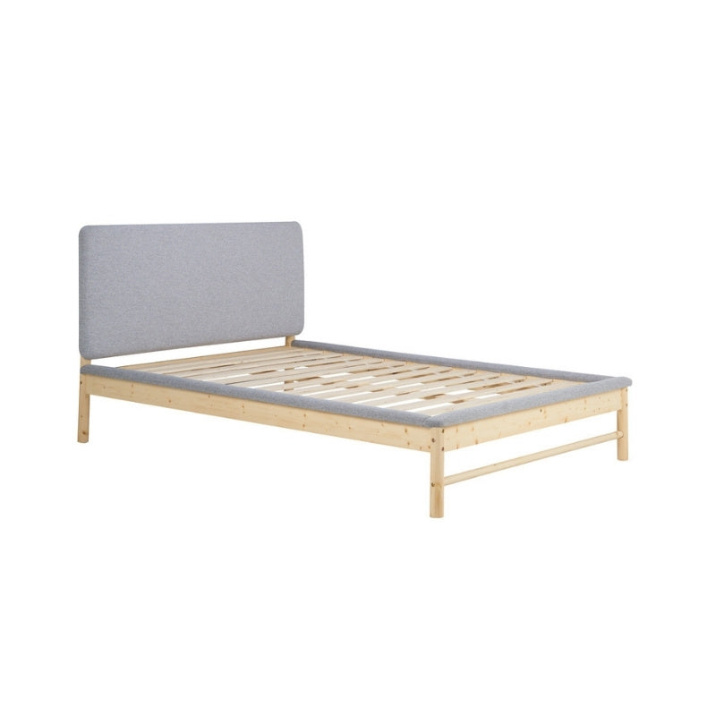Birlea Ezra King Bed Grey & Oak