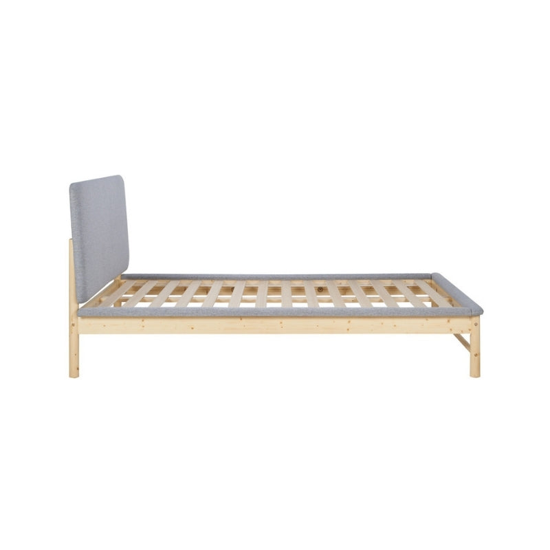 Birlea Ezra King Bed Grey & Oak