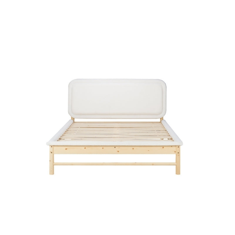 Birlea Emmi Double Bed White & Oak