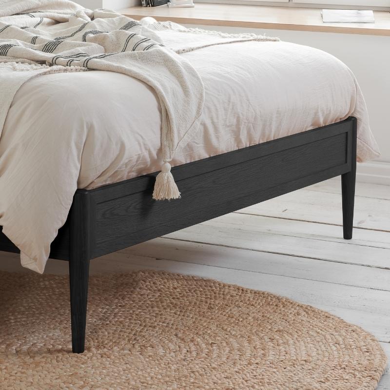 Birlea Leonie Super King Rattan Bed Black