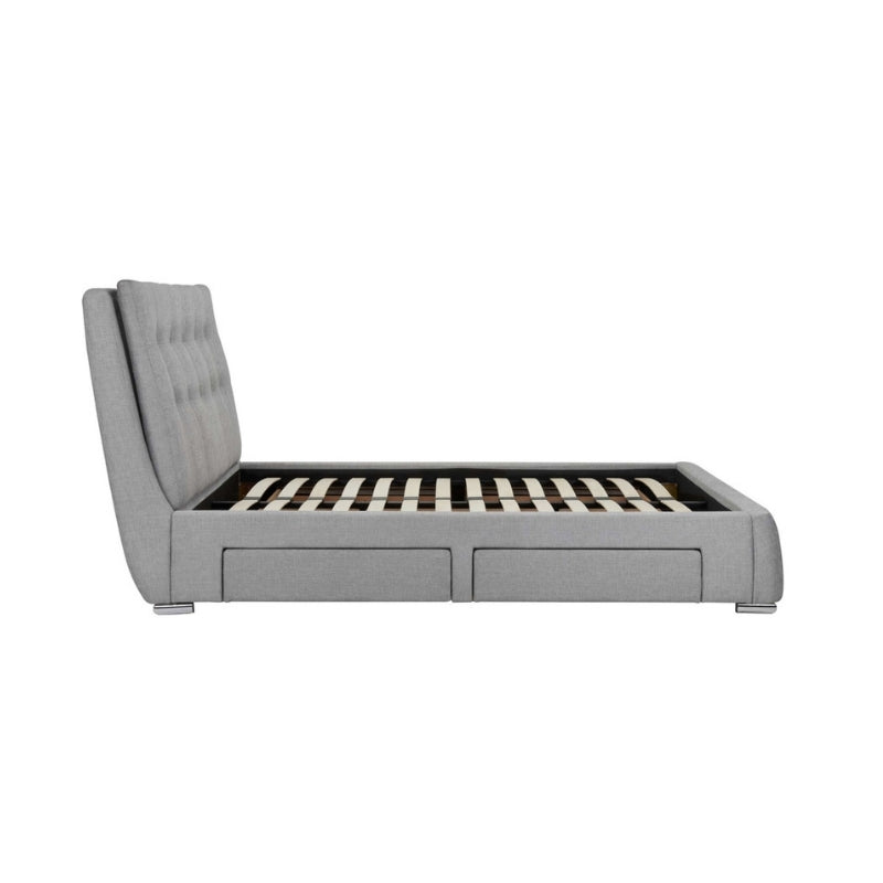Birlea Mayfair Super King Bed 4 Drawer Grey