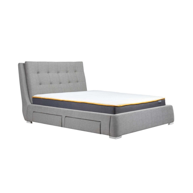 Birlea Mayfair King Bed 4 Drawers Grey