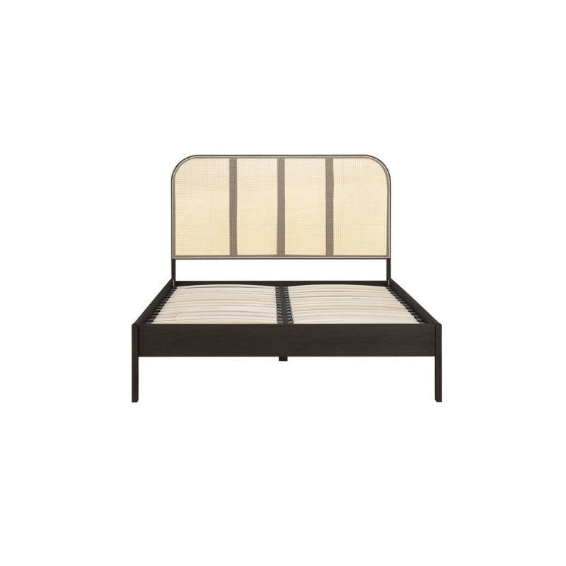 Birlea Margot Super King Rattan Bed Black