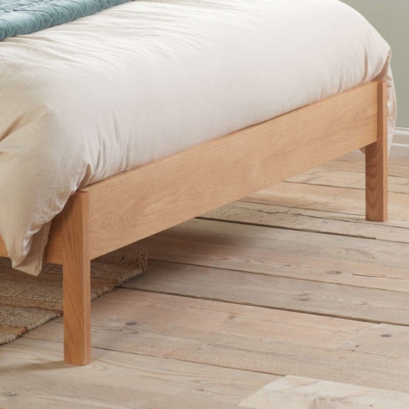 Birlea Margot King Rattan Bed Oak