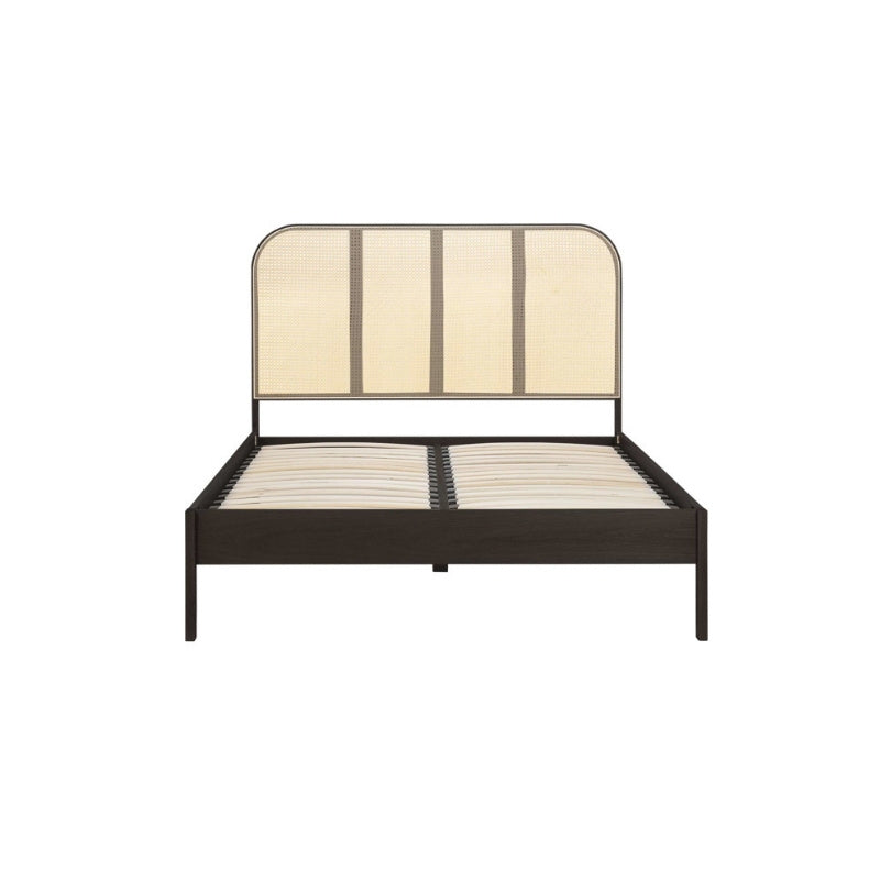 Birlea Margot King Rattan Bed Black