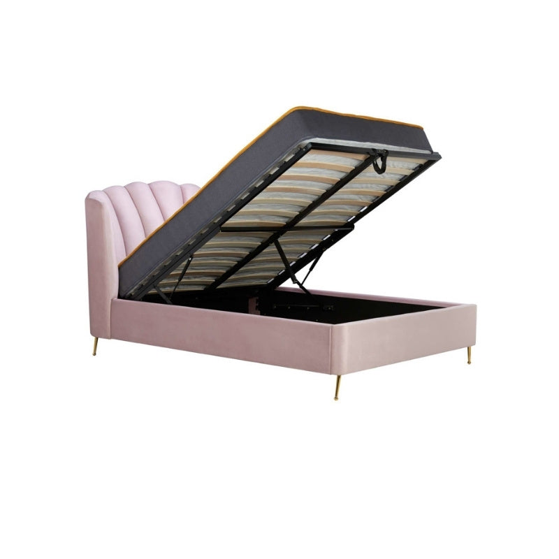 Birlea Lottie Double Ottoman Bed Pink