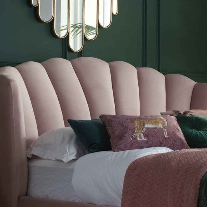 Birlea Lottie Double Ottoman Bed Pink