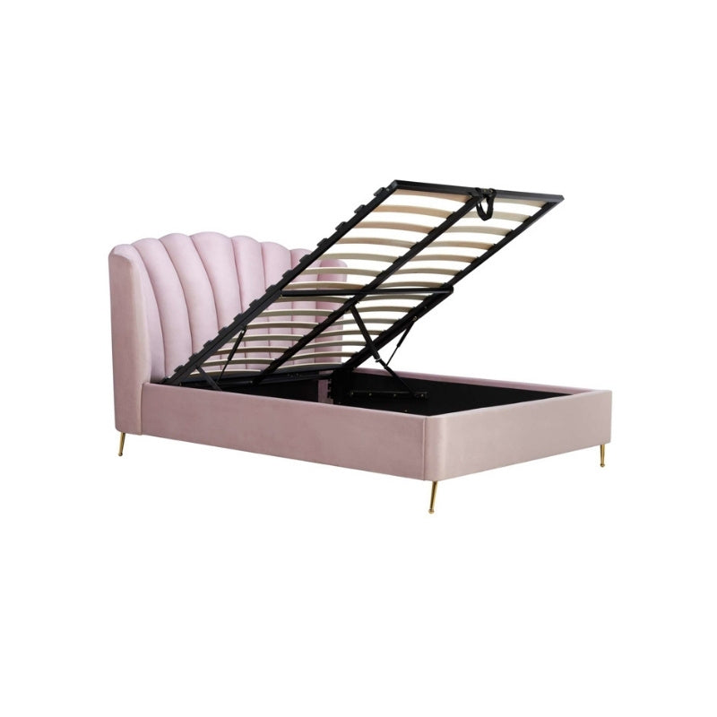 Birlea Lottie Double Ottoman Bed Pink