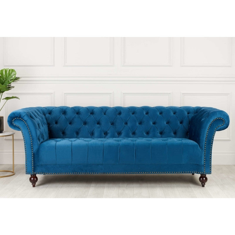 Birlea Chester 3 Seater Sofa Midnight Blue