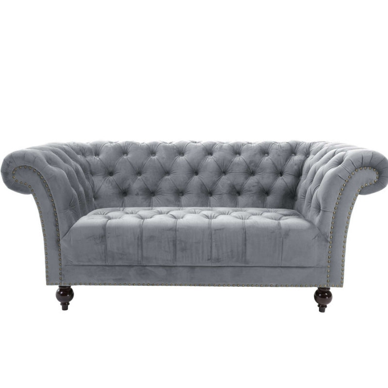 Birlea Chester 2 Seater Sofa Grey