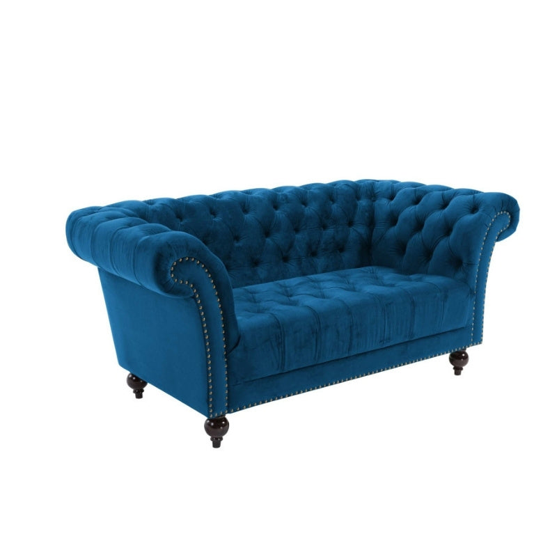 Birlea Chester 2 Seater Sofa Midnight Blue