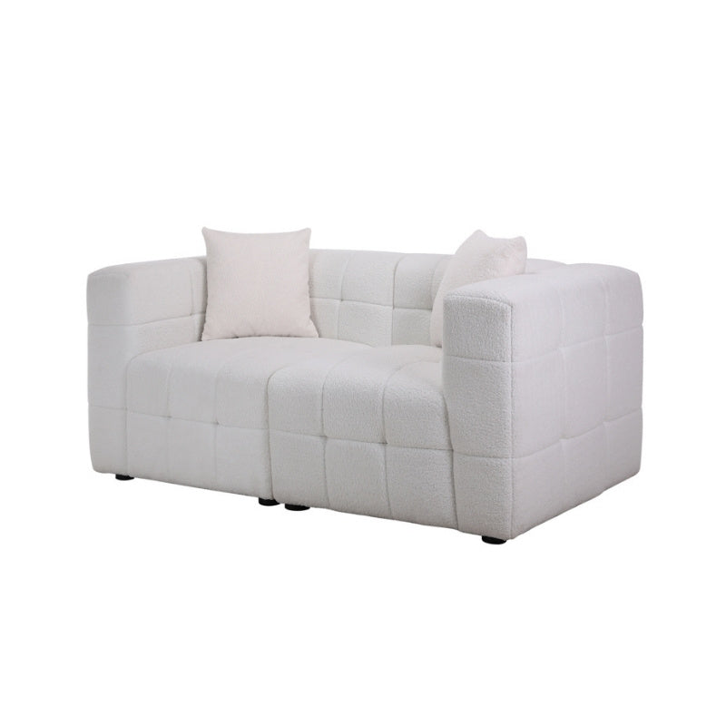 Birlea Milo 2 Seater Sofa White