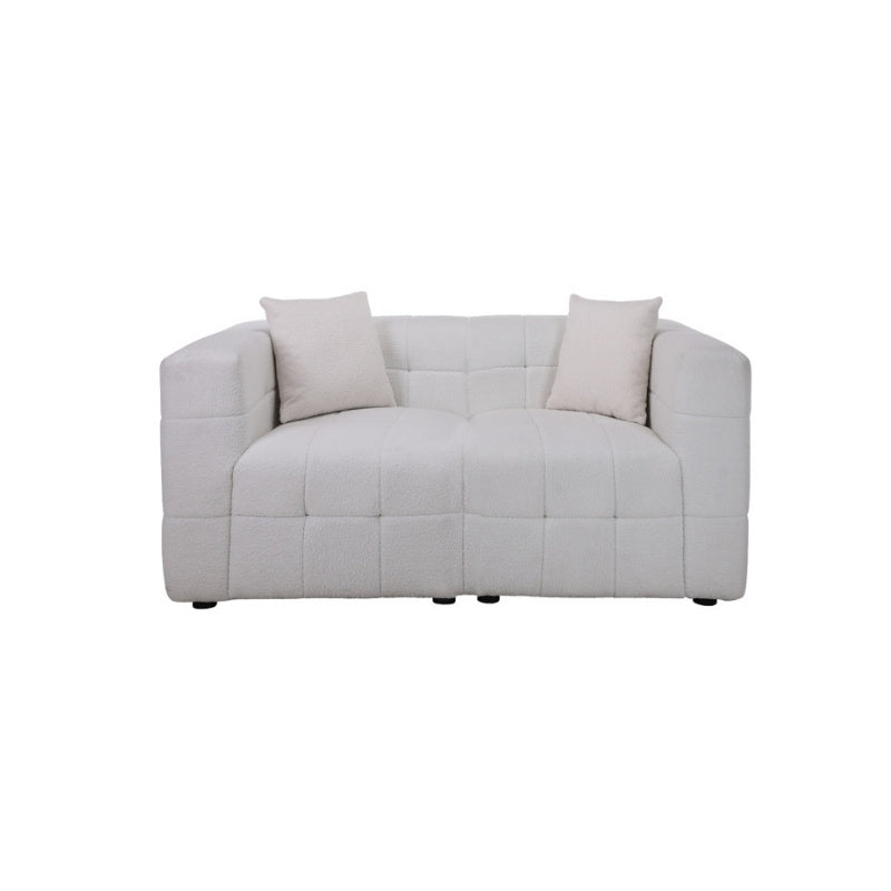Birlea Milo 2 Seater Sofa White