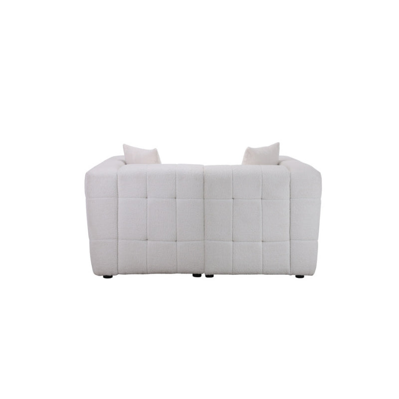 Birlea Milo 2 Seater Sofa White