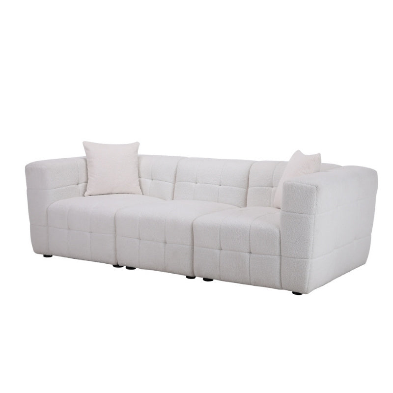 Birlea Milo 3 Seater Sofa White