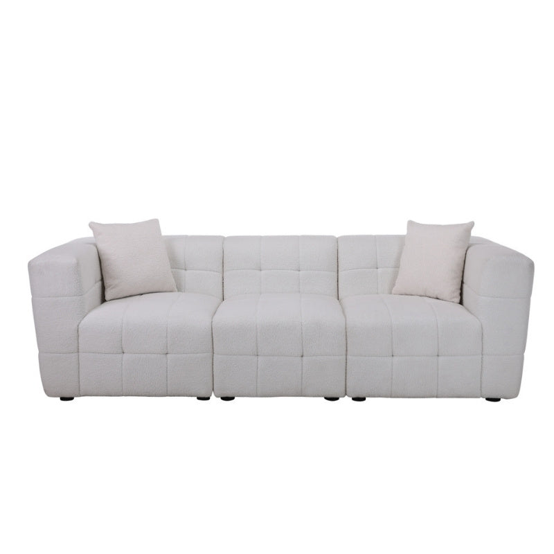 Birlea Milo 3 Seater Sofa White