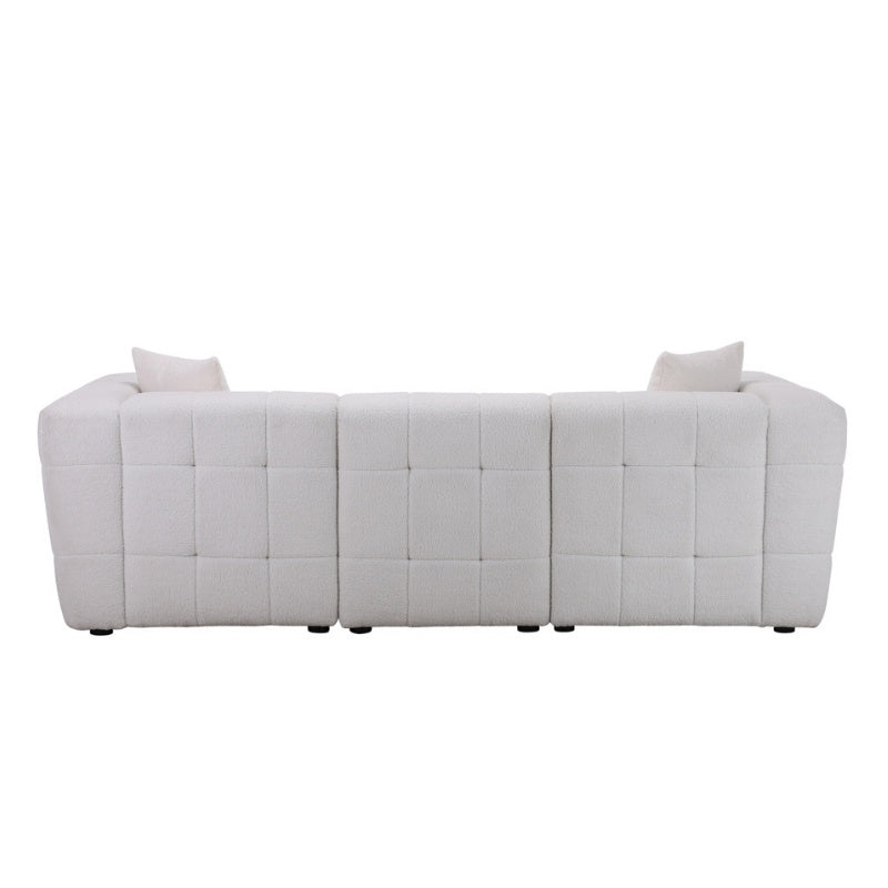 Birlea Milo 3 Seater Sofa White
