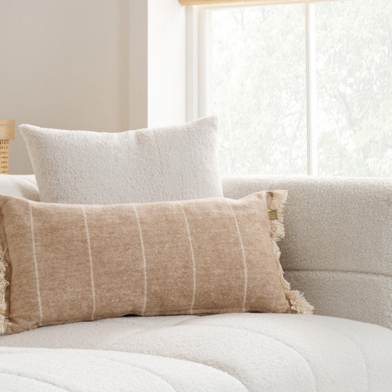 Birlea Milo 3 Seater Sofa with Footstool White