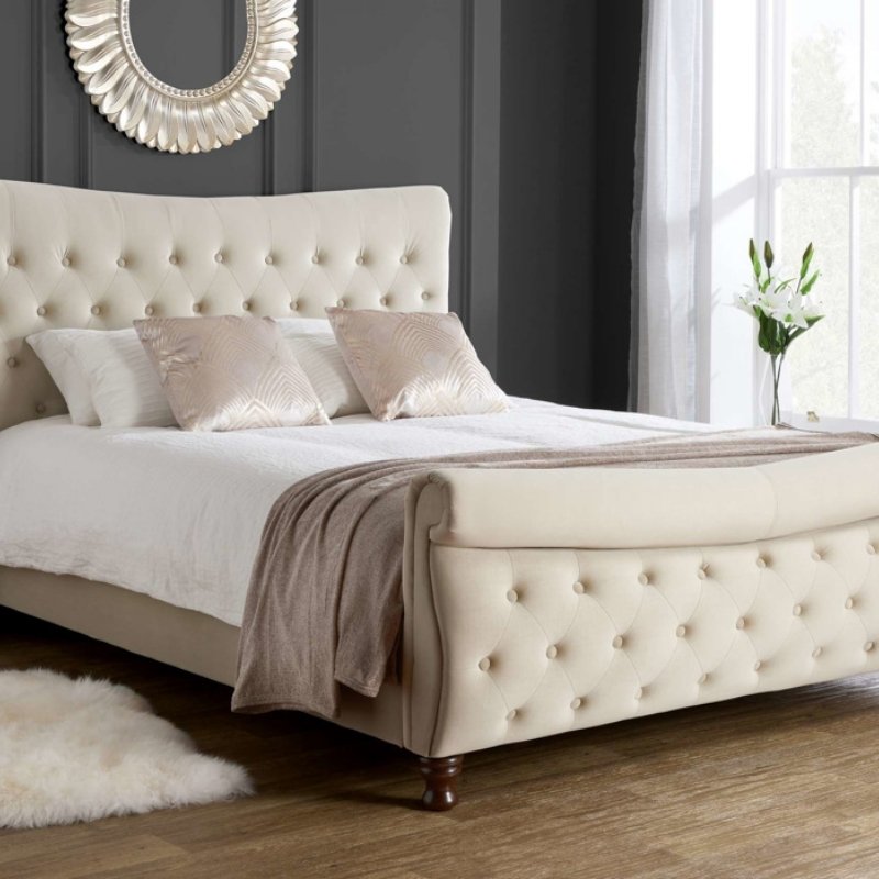 Birlea Copenhagen King Bed Warm Stone