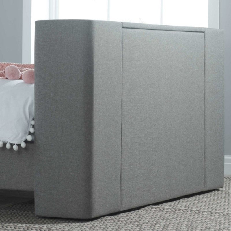 Birlea Plaza Double TV Bed Grey