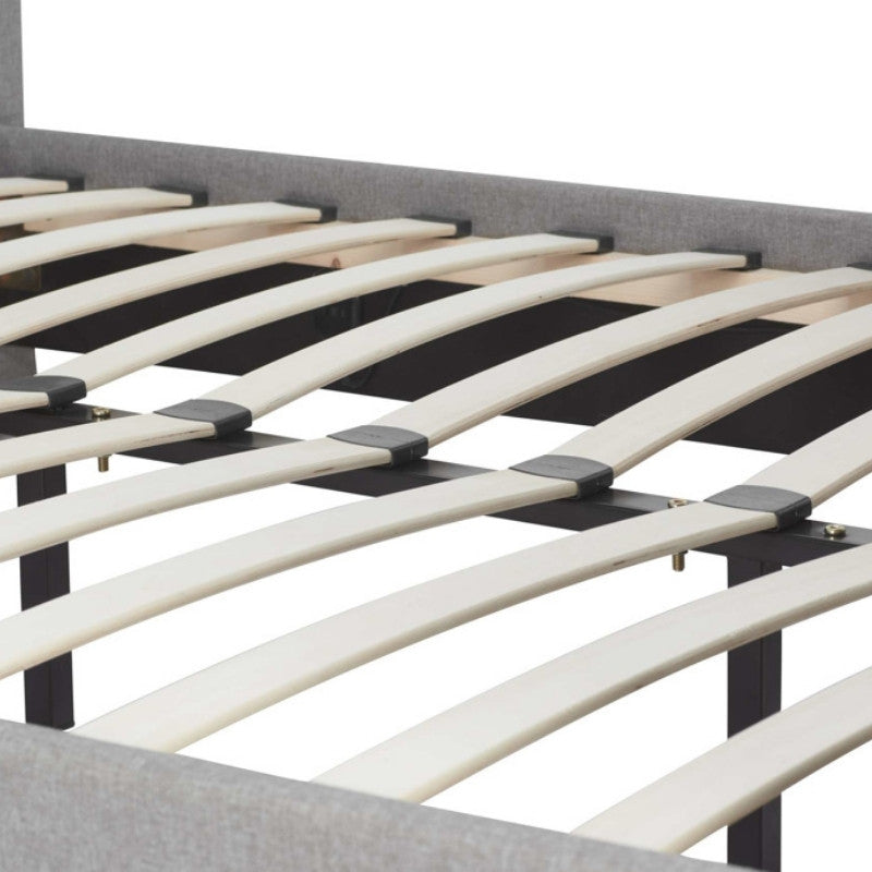 Birlea Plaza Double TV Bed Grey