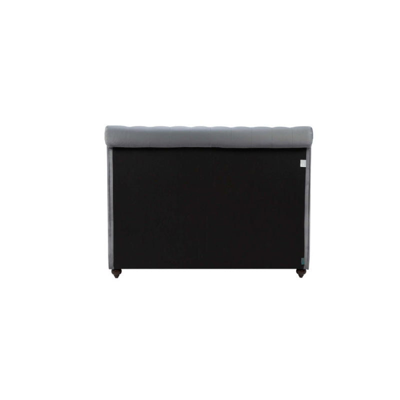 Birlea Marlow King Bed Grey Velvet