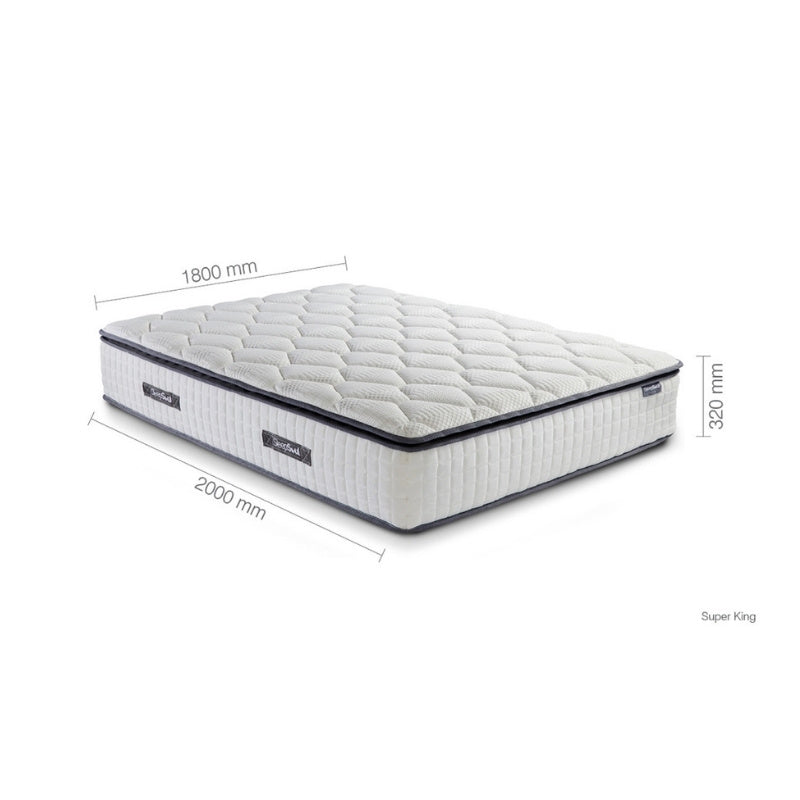 Birlea SleepSoul Space 2000 Pocket Sprung Boxtop Super King Mattress
