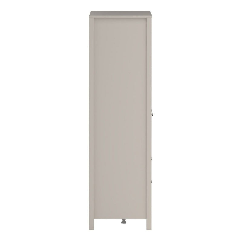 Furniture To Go Madrid 2 Doors 1 Mirror Door 2 Drawers Wardrobe Cashmere