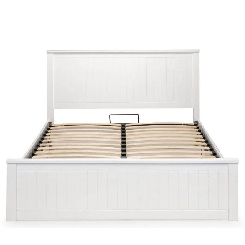 Julian Bowen Maine Double Ottoman Bed Surf White