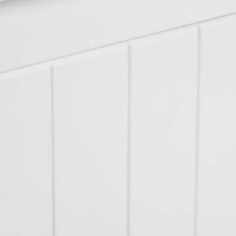 Julian Bowen Maine Double Ottoman Bed Surf White