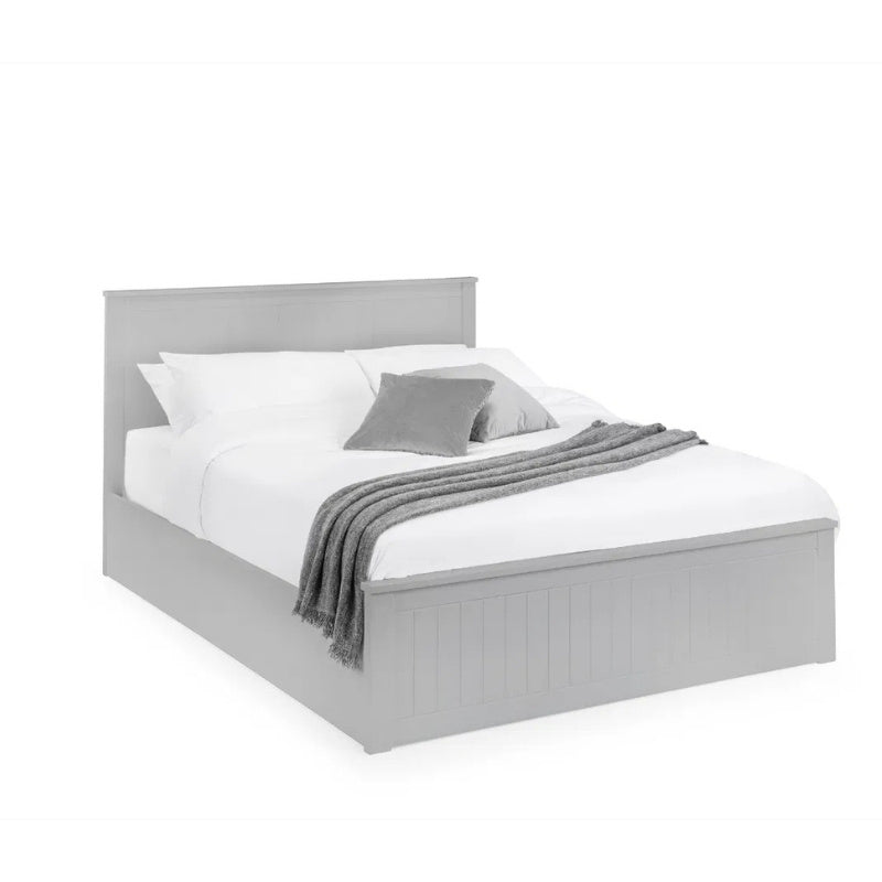Julian Bowen Maine Double Ottoman Bed Surf White