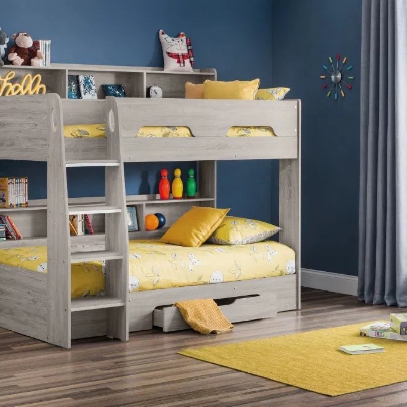 Julian Bowen Orion Bunk Bed Grey Oak