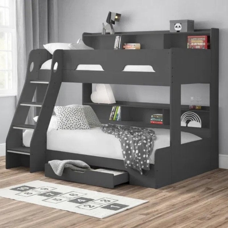 Julian Bowen Orion Triple Sleeper Bed Anthracite
