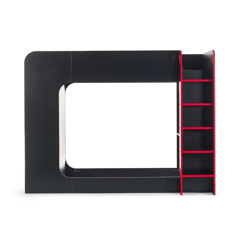 Julian Bowen Impact Gaming Bunk Bed Black & Red