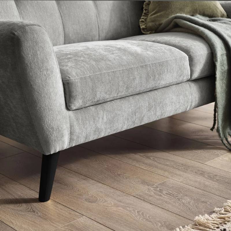 Julian Bowen Monza 2 Seater Compact Retro Sofa Dove
