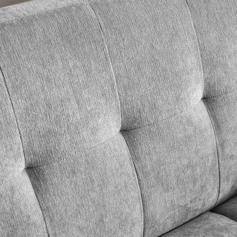 Julian Bowen Monza 2 Seater Compact Retro Sofa Dove