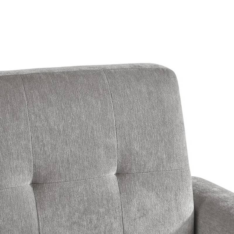 Julian Bowen Monza 2 Seater Compact Retro Sofa Dove