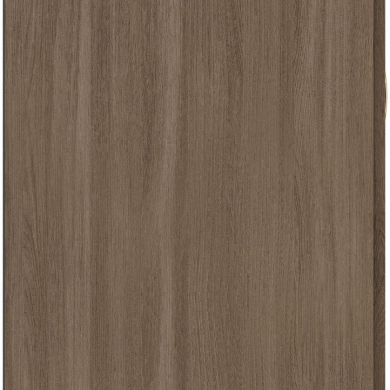 Seconique Nevada 6 Door 2 Drawer Mirrored Wardrobe Rustic Oak Effect