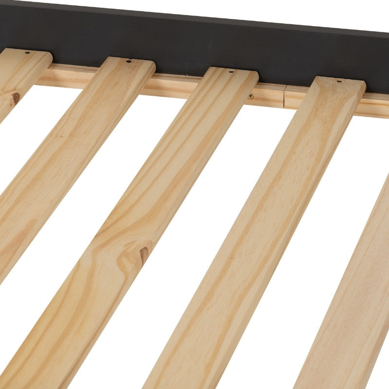 Seconique Neptune 3' Bunk Bed Dark Grey & Oak Effect