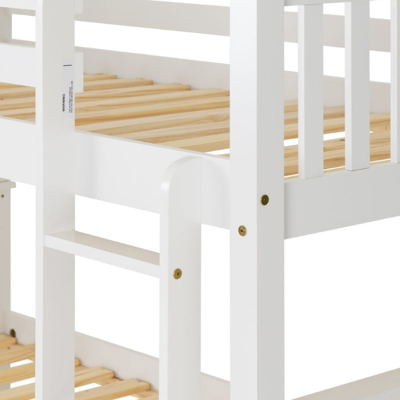 Seconique Neptune 3' Bunk Bed White