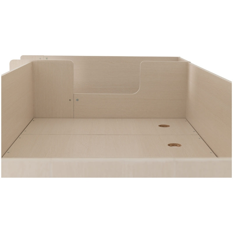 Seconique Jupiter High Sleeper Bed White & Grey