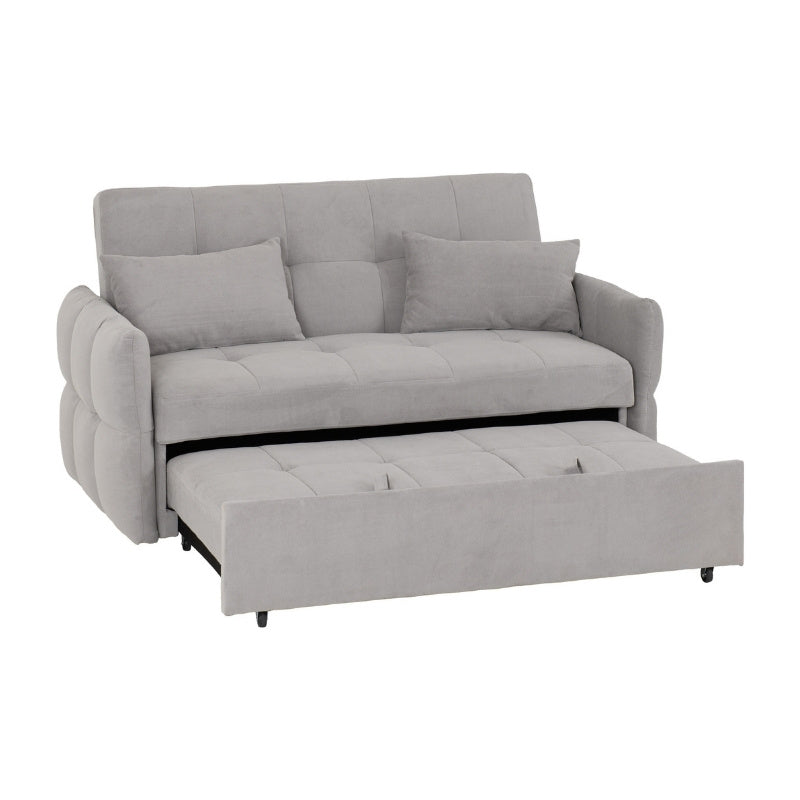 Seconique Chelsea Sofa Bed Silver & Grey